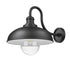Z-Lite RLM 1 Light Outdoor Wall Light in Sand Black Finish Model: 5026B-BK