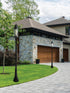 Z-Lite Roundhouse 1 Light Outdoor Post Mounted Fixture in Black Finish Model: 569PHXL-564P-BK