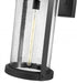 Z-Lite Roundhouse 1 Light Outdoor Wall Light in Black Finish Model: 569XL-BK
