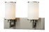 Z-Lite Savannah 2 Light Vanity in Brushed Nickel Finish Model: 412-2V