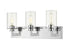 Z-Lite Savannah 3 Light Vanity in Brushed Nickel Finish Model: 462-3V-BN