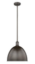 Z-Lite Sawyer 1 Light Pendant in Brushed Nickel Finish Model: 4500P12-BN