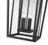 Z-Lite Seoul 4 Light Outdoor Wall Light in Black Finish Model: 571XXL-BK