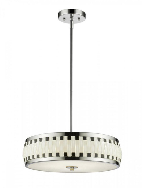 Z-Lite Sevier 4 Light Pendant in Chrome Finish Model: 2008-16CH-LED