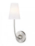Z-Lite Shannon 1 Light Wall Sconce in Brushed Nickel Finish Model: 3040-1S-BN