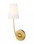 Z-Lite Shannon 1 Light Wall Sconce in Brushed Nickel Finish Model: 3040-1S-BN