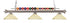 Z-Lite Shark 3 Light Billiard in Brushed Nickel Finish Model: 170BN-AGM14