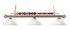 Z-Lite Shark 3 Light Billiard in Brushed Nickel Finish Model: 170BN-AGM14