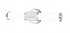 Z-Lite Solange 1 Light Vanity in Brushed Nickel Finish Model: 1021-18W-BN-LED