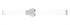 Z-Lite Solange 1 Light Vanity in Brushed Nickel Finish Model: 1021-40W-BN-LED