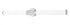 Z-Lite Solange 1 Light Vanity in Brushed Nickel Finish Model: 1021-40W-BN-LED