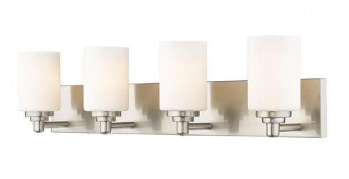 Z-Lite Soledad 4 Light Vanity in Brushed Gold Finish Model: 485-4V-BG