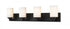 Z-Lite Soledad 4 Light Vanity in Brushed Gold Finish Model: 485-4V-BG