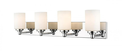 Z-Lite Soledad 4 Light Vanity in Brushed Gold Finish Model: 485-4V-BG