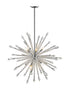 Z-Lite Soleia 10 Light Chandelier in Chrome Finish Model: 4002-10