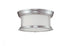 Z-Lite Sonna 2 Light Flush Mount in Brushed Nickel Finish Model: 2002F10-BN