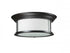 Z-Lite Sonna 3 Light Flush Mount in Bronze Finish Model: 2004F16-BRZ