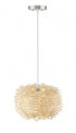 Z-Lite Sora 1 Light Pendant in Brushed Nickel Finish Model: 459-16NAT