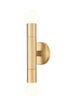 Z-Lite Stari 2 Light Wall Sconce in Brushed Nickel Finish Model: 1956-2S-BN