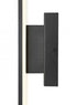 Z-Lite Stylet 2 Light Outdoor Wall Light in Sand Black Finish Model: 5006-24BK-LED