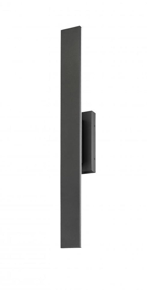 Z-Lite Stylet 2 Light Outdoor Wall Light in Sand Black Finish Model: 5006-36BK-LED