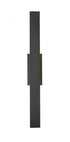 Z-Lite Stylet 2 Light Outdoor Wall Light in Sand Black Finish Model: 5006-36BK-LED