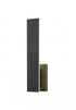 Z-Lite Stylet 2 Light Outdoor Wall Light in Sand Black Finish Model: 5007-18BK-LED