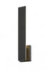 Z-Lite Stylet 2 Light Outdoor Wall Light in Sand Black Finish Model: 5007-24BK-LED