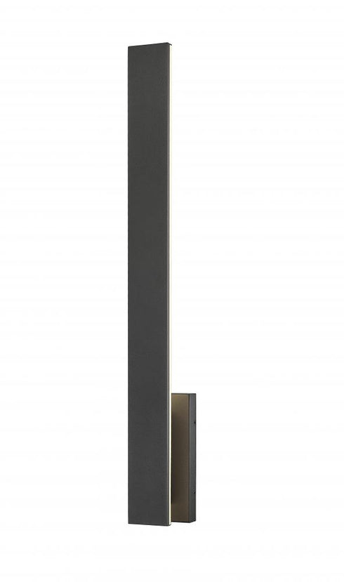 Z-Lite Stylet 2 Light Outdoor Wall Light in Sand Black Finish Model: 5007-36BK-LED