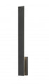 Z-Lite Stylet 2 Light Outdoor Wall Light in Sand Black Finish Model: 5007-36BK-LED