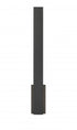 Z-Lite Stylet 2 Light Outdoor Wall Light in Sand Black Finish Model: 5007-36BK-LED