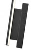 Z-Lite Stylet 2 Light Outdoor Wall Light in Sand Black Finish Model: 5007-36BK-LED
