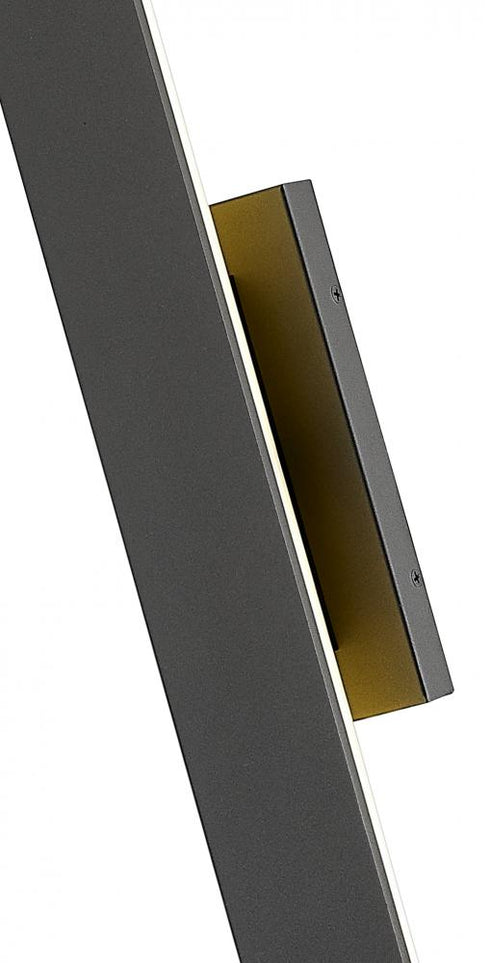 Z-Lite Stylet 4 Light Outdoor Wall Light in Sand Black Finish Model: 5006-48BK-LED