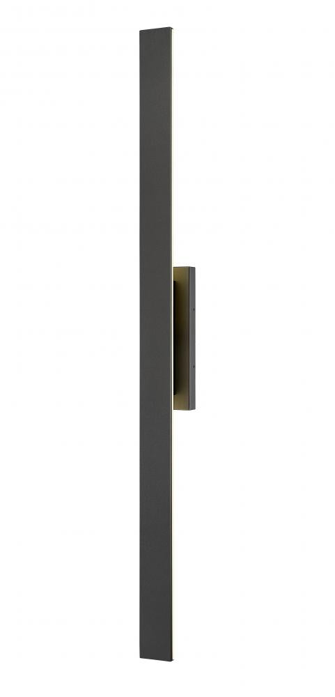 Z-Lite Stylet 4 Light Outdoor Wall Light in Sand Black Finish Model: 5006-60BK-LED