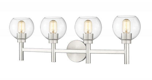 Z-Lite Sutton 4 Light Vanity in Brushed Gold Finish Model: 7502-4V-BG
