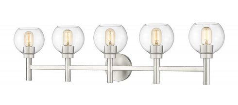 Z-Lite Sutton 5 Light Vanity in Brushed Gold Finish Model: 7502-5V-BG