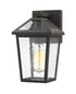 Z-Lite Talbot 1 Light Outdoor Wall Light in Black Finish Model: 579S-BK