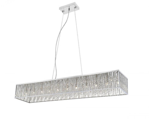 Z-Lite Terra 11 Light Island Pendant in Chrome Finish Model: 872CH-56