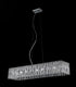 Z-Lite Terra 9 Light Linear Chandelier in Chrome Finish Model: 872CH-45