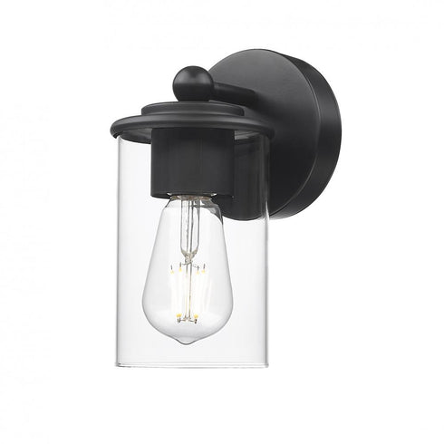 Z-Lite Thayer 1 Light Wall Sconce in Brushed Nickel Finish Model: 742-1S-BN