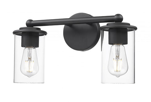 Z-Lite Thayer 2 Light Vanity in Brushed Nickel Finish Model: 742-2V-BN