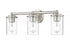 Z-Lite Thayer 3 Light Vanity in Brushed Nickel Finish Model: 742-3V-BN