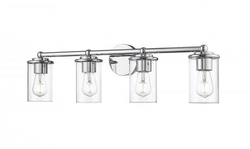 Z-Lite Thayer 4 Light Vanity in Brushed Nickel Finish Model: 742-4V-BN
