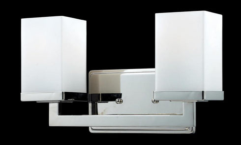 Z-Lite Tidal 2 Light Vanity in Brushed Nickel Finish Model: 1900-2V