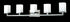 Z-Lite Tidal 5 Light Vanity in Brushed Nickel Finish Model: 1900-5V