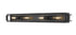 Z-Lite Titania 4 Light Vanity in Black + Brushed Nickel Finish Model: 454-4V-BK-BN