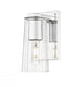 Z-Lite Titus 1 Light Wall Sconce in Brushed Nickel Finish Model: 826-1S-BN