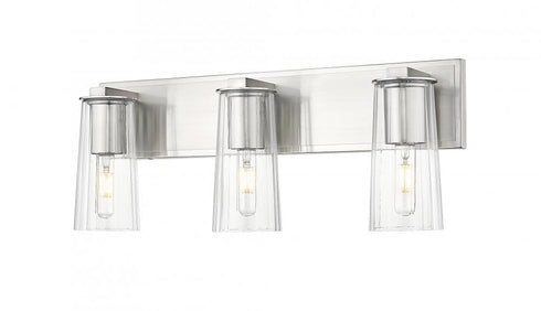 Z-Lite Titus 3 Light Vanity in Brushed Nickel Finish Model: 826-3V-BN