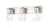 Z-Lite Titus 3 Light Vanity in Brushed Nickel Finish Model: 826-3V-BN