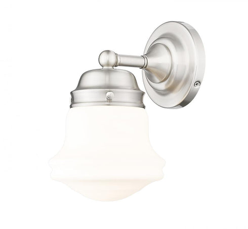 Z-Lite Vaughn 1 Light Wall Sconce in Brushed Nickel Finish Model: 735-1S-BN